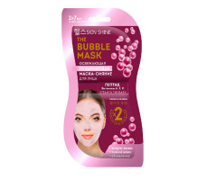 Маска для лица Skin Shine The Bubble Освежающая пузырьковая 2*7 мл