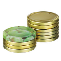 Крышка металлическая набор для консервирования Твист-офф 10 шт