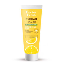 Зубная паста Фитокосметик Doctor Fresh Лимонный сок 3D отбеливание 75 мл