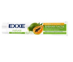 Зубная паста EXXE Natural Таурин и папаин 75 мл 