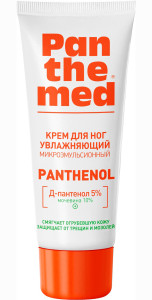 Крем для ног Panthemed с Д-пантенол увлажняющий 75 мл