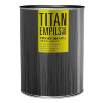 Грунт-эмаль Ореол Titan по ржавчине черная RAL9005 2 кг