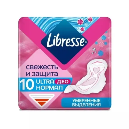 Прокладки гигиенические Libresse Ultra Normal Deo 10 шт – 1