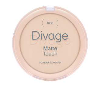 Пудра для лица Divage Matte Touch тон 03 Теплый бежевый 10 гр - 1