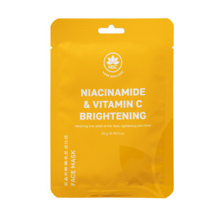 Маска для лица Name Skin Care тканевая ниацинамид и витамин C 22 гр 