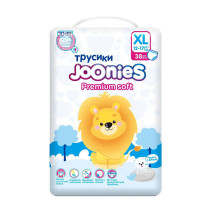Подгузники-трусики JOONIES Premium Soft XL 12-17 кг 38 шт
