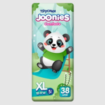 Подгузники-трусики JOONIES Comfort+ XL 12-17 кг 38 шт
