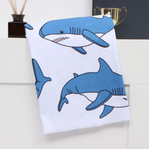 Плед Этель Funny shark флис 75х100см - 1