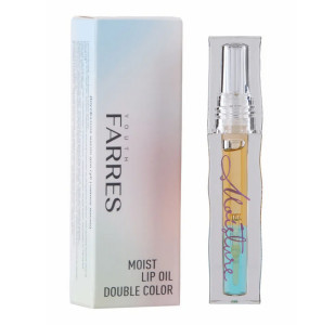 Масло для губ Farres Cosmetic двухфазное тон 101 Сладкий личи 2.6 мл - 1