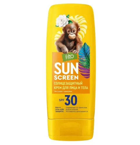 Солнцезащитный крем Фитокосметик Sun Screen для лица тела SPF30 140 мл – 1