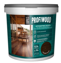 Антисептик для дерева Profiwood защитно-декоративный антисептик-лазурь полиакриловый палисандр 0.9 кг