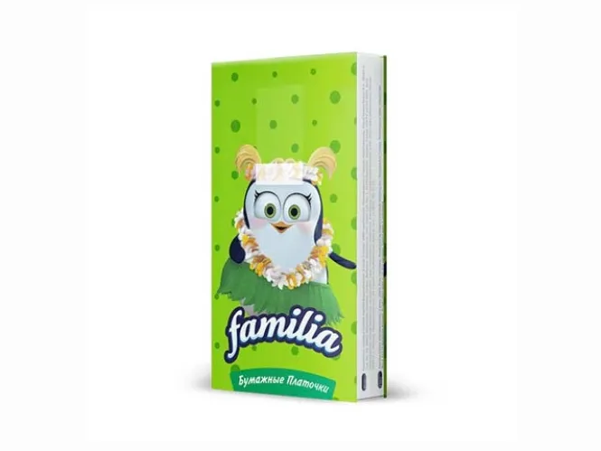 Платочки бумажные Familia Классика 3-х сл в асосртименте 1 упаковка – 2