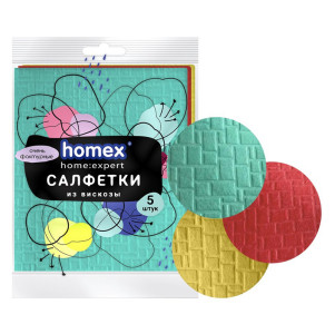 Салфетка для уборки Homex Очень фактурные 32*38 см 5 шт
