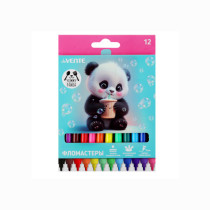 Фломастеры deVENTE Yummy Panda 12 цветов