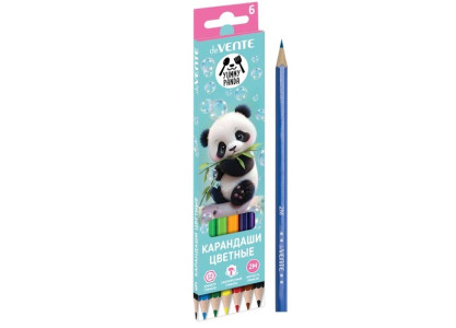 Карандаши цветные deVENTE Yummy Panda 6 цветов