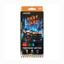 Карандаши цветные deVENTE Fast Or Last 12 цветов