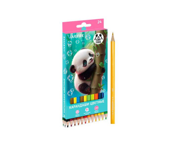Карандаши цветные deVENTE Yummy Panda 24 цвета