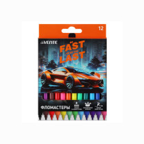 Фломастеры deVENTE Fast Or Last 12 цветов