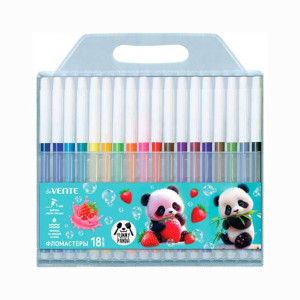 Фломастеры deVENTE Yummy Panda 18 цветов