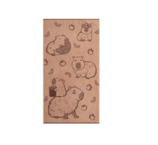 Полотенце махровое Cleanelly Basic Capibara 50*90 см