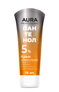 Крем для рук и тела Aura Professional универсальный Пантенол 5% 75 мл
