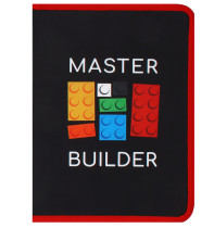 Папка для тетрадей КОКОС Master builder на молнии вокруг для мальчиков А5+