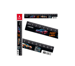 Линейка deVENTE Fast Or Last пластиковая 16 см