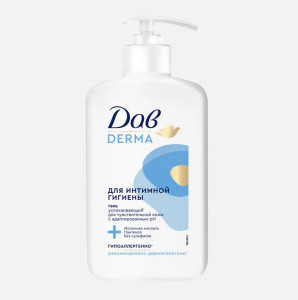 Гель для интимной гигиены Дав Derma для чувствительной кожи 280 мл