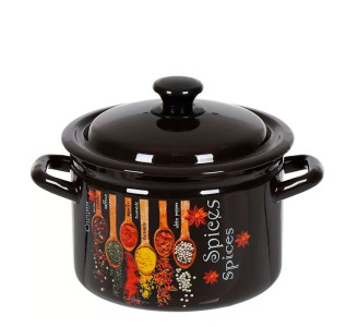 Кастрюля ЗИЛ ГАРАНТ Карри коричневая 3 л