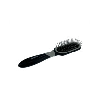 Расческа Rivaldy Black Grey металлические зубцы 4.7 см