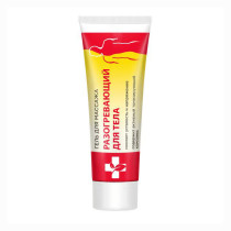 Гель для тела Сто рецептов красоты для массажа Разогревающий 70 мл