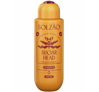Гель для душа Solzao Sugar Head с маслом бразильского ореха 400 мл