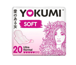 Прокладки гигиенические YOKUMI Soft Ultra Normal 20 шт