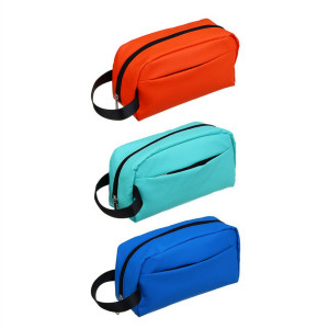 Косметичка-сумочка ЮниLook в ассортименте дорожная из водоотталкивающей ткани 2 отделения 24х13х9 см 