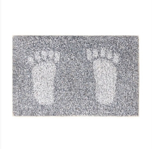 Коврик для ванной Vetta FootprInt графит 40*60 см