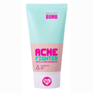 Тональный крем BEAUTY BOMB Acne fighter матирующий плотный тон 01 Светло-бежевый 25 мл