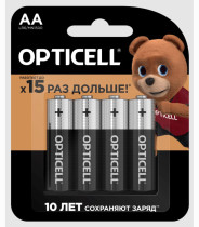 Батарейка Opticell Basic тип АА LR6 напряжение: 1.5V 4 шт
