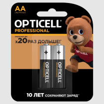 Батарейка Opticell Professional тип АА LR6 напряжение: 1.5V 2 шт