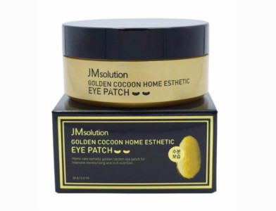 Патчи JMsolution Golden Cocoon Home гидрогелевые с протеинами шелка и коллоидным золотом 60 шт
