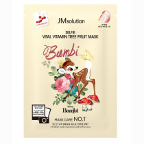 Маска для лица JMsolution Disney Collection Selfie Vital Vitamin Tree Fruit тканевая витаминная с экстрактом облепихи 30 мл