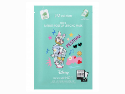 Маска для лица JMsolution Disney Collection Nourishing Ceramide тканевая питательная с экстрактом иерихонской розы 30 мл