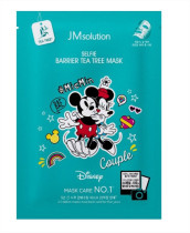 Маска для лица JMsolution Disney Collection Selfie Barrier Tea Tree тканевая противоспалительная с экстрактом чайного дерева 30 мл