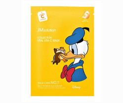 Маска для лица JMsolution Donald Duck Collection Vital Vita C тканевая для выравнивания тона с витамином С 30 мл