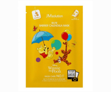 Маска для лица JMsolution Disney Collection Selfie Barrier Calendula тканевая с экстрактом календулы 30 мл