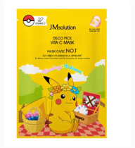 Маска для лица JMsolution Pokemon Deco Pick Vita C тканевая сияния кожи с витамином С 30 мл