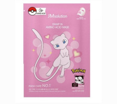 Маска для лица JMsolution Pokemon Stamp In Amino Acid тканевая питательная с аминокислотами 30 мл