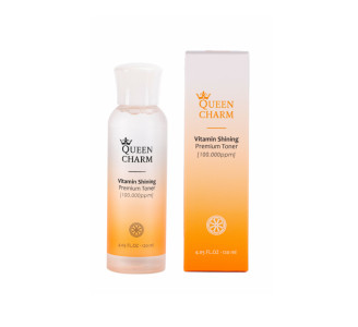 Тонер для лица Queen Charm для сияния кожи с витаминами 10% 120 мл