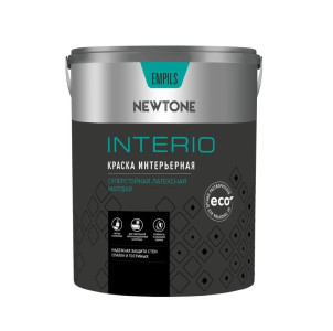 Краска Newtone Interio интерьерная cуперстойкая база А матовая 6 кг