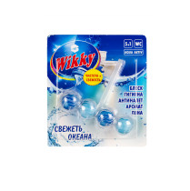Туалетный блок Wikky подвесной Свежесть океана 1 шт