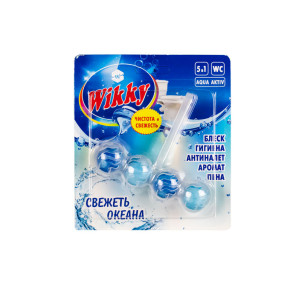 Туалетный блок Wikky подвесной Свежесть океана 1 шт